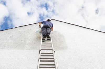 Peinture extérieure à Lihus — façades et ravalement